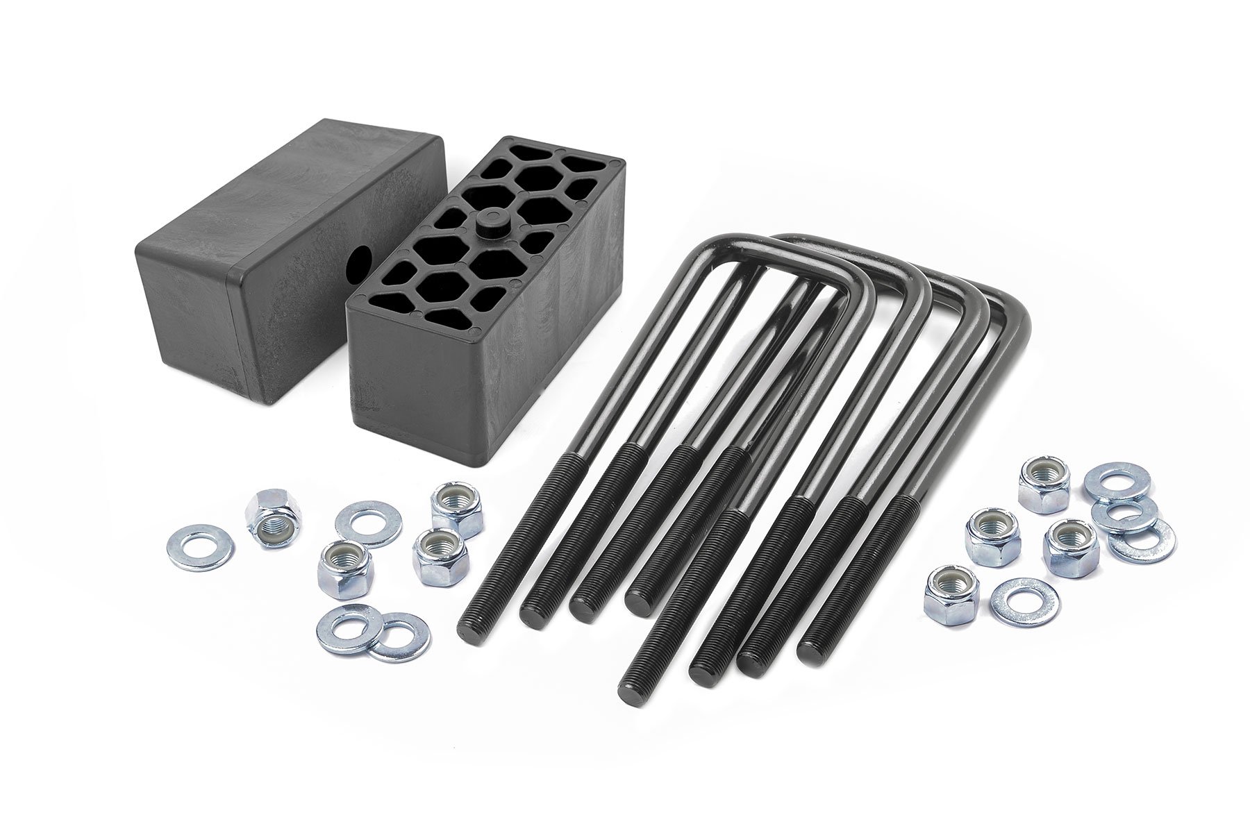 2.5 Inch Block & U-Bolt Kit | Chevy / GMC 1500 Truck 2WD / 4WD