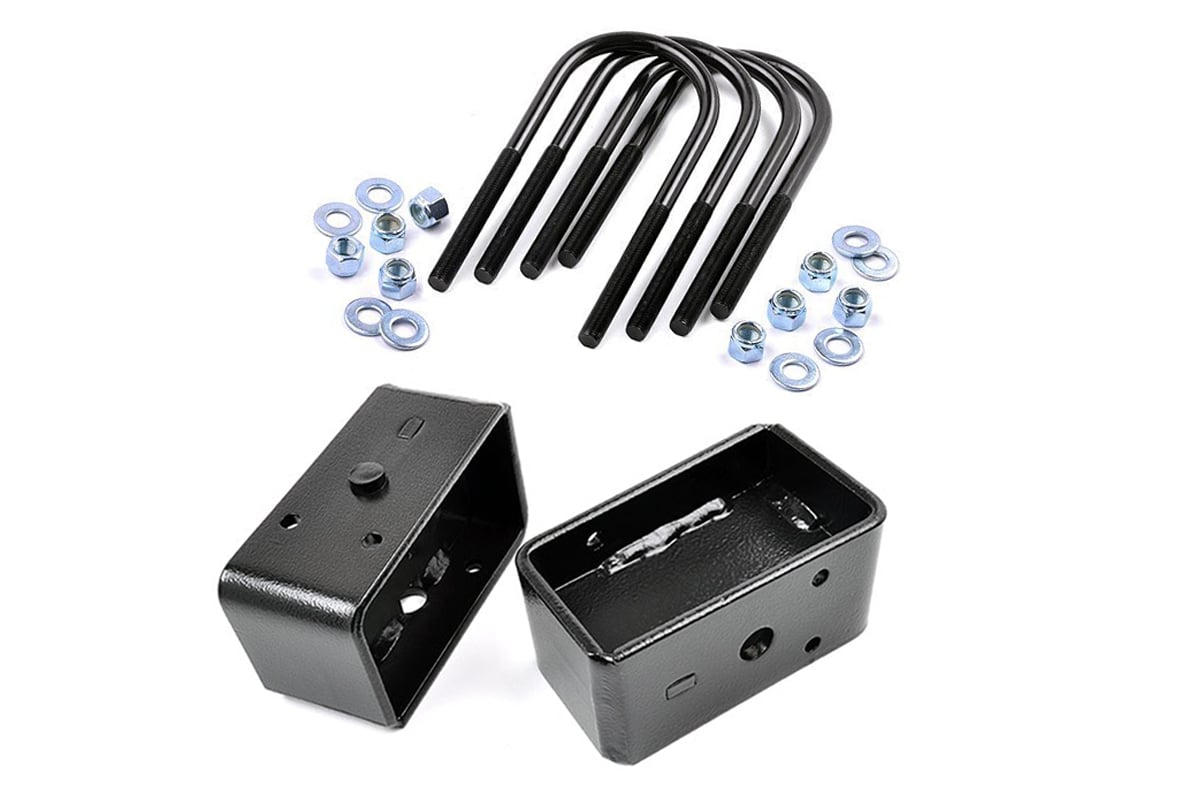 3 Inch Block And U-Bolt Kit | Ford F-250 Super Duty 2WD / 4WD (1999-2010)