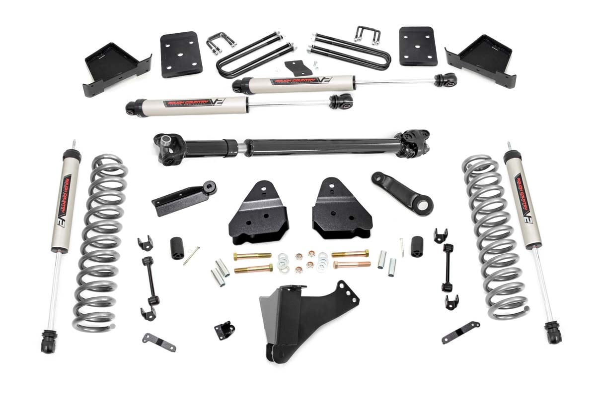 6 Inch Lift Kit | Diesel | No OVLD | FR D / S | V2 | Ford Super Duty (17-22)