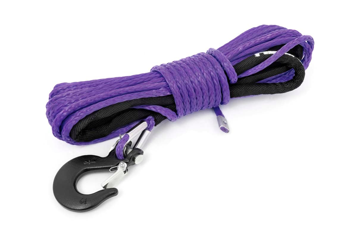 Synthetic Rope | 1 / 4 Inch | 50 Ft | Purple