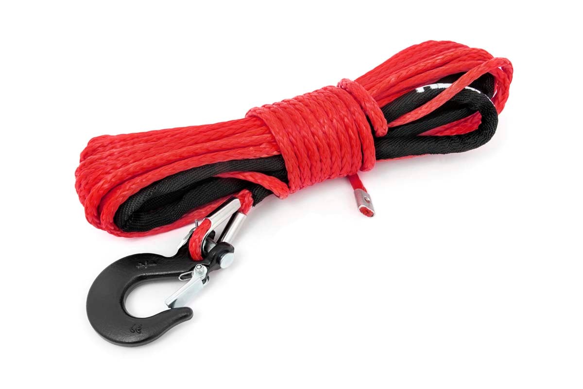 Synthetic Rope | 1 / 4 Inch | 50 Ft| Red