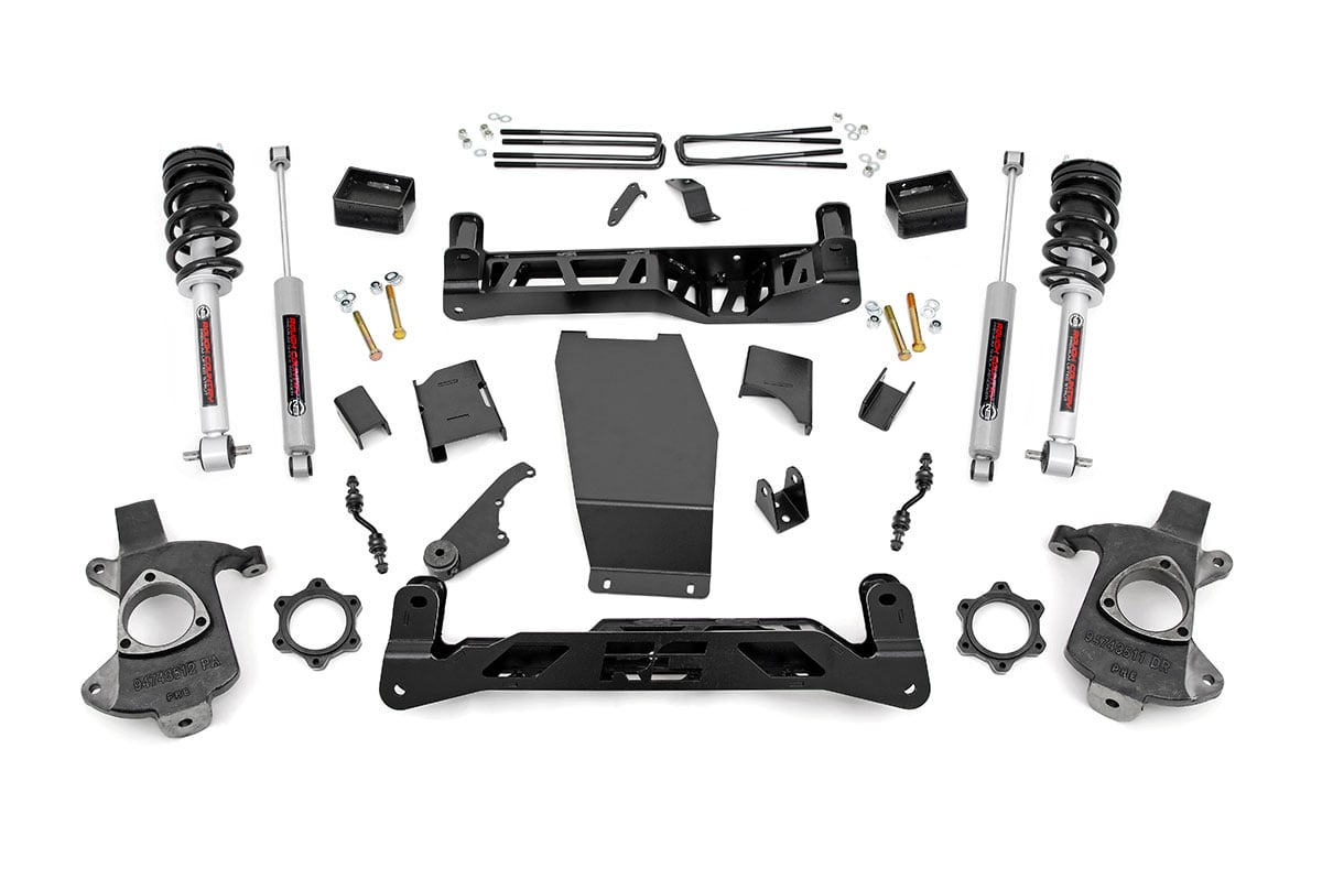 5 Inch Lift Kit | Cast Steel | N3 Struts | Chevy / GMC 1500 (14-18)