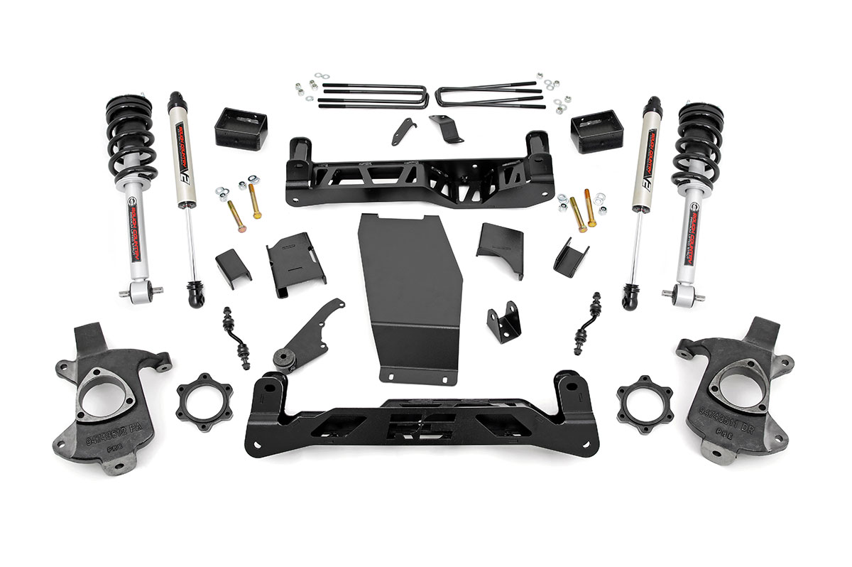 5 Inch Lift Kit | Cast Steel | N3 Strut / V2 | Chevy / GMC 1500 (14-18)