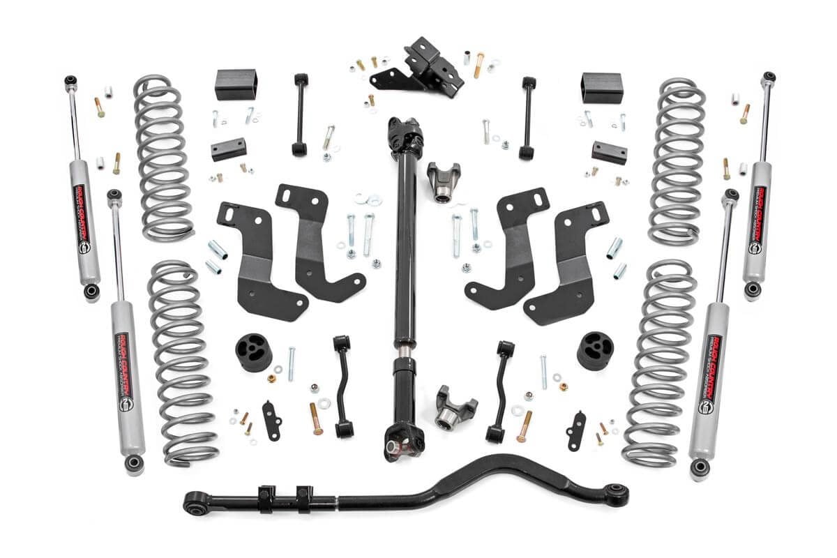 3.5 Inch lift Kit | C / A Drop | FR D / S | Jeep Wrangler Unlimited 4WD (2024)