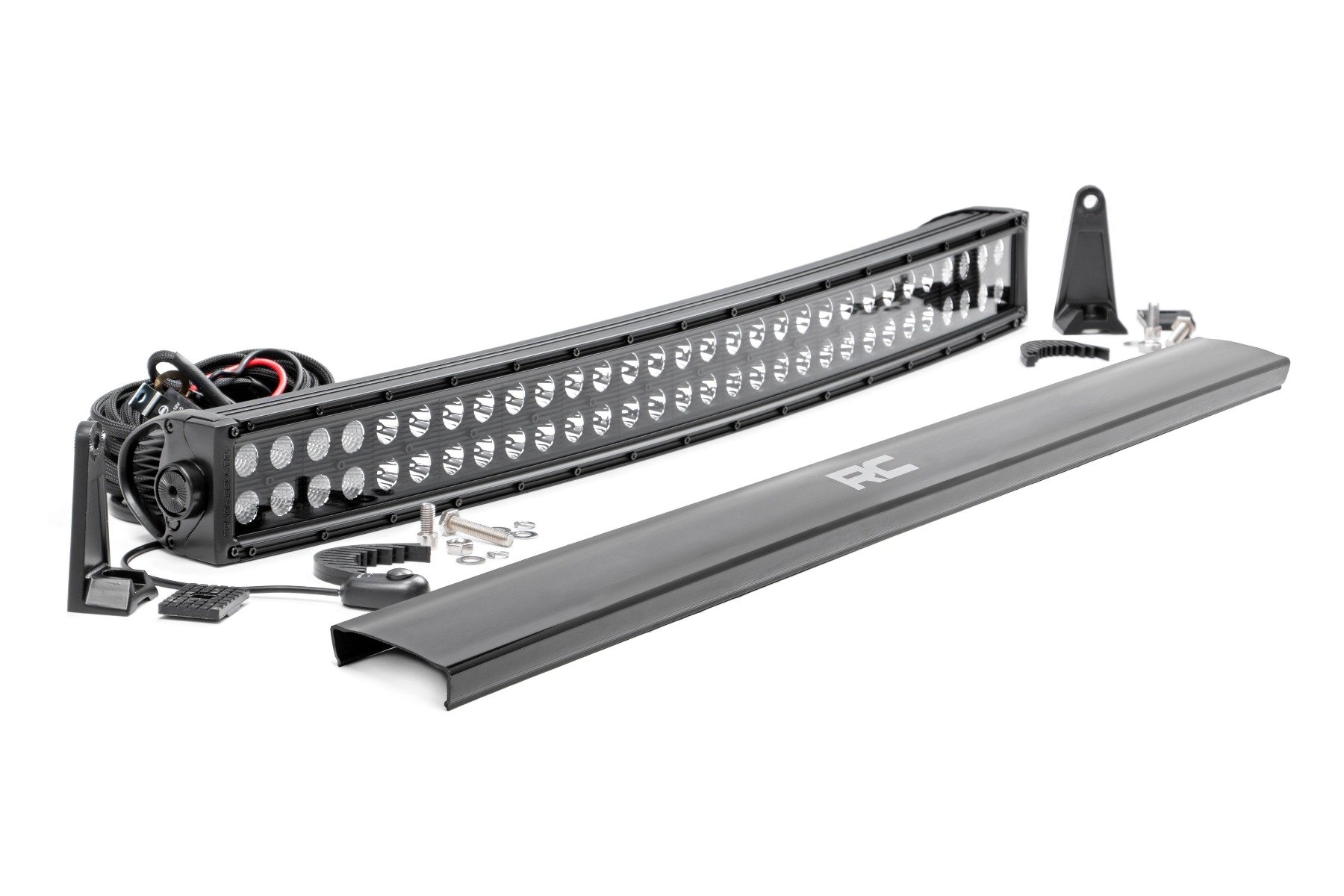 Black Series LED | 30 Inch Light| Curved Dual Row