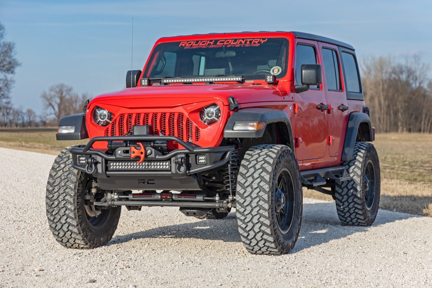 3.5 Inch lift Kit | C / A Drop | FR D / S | Jeep Wrangler Unlimited 4WD (2024)