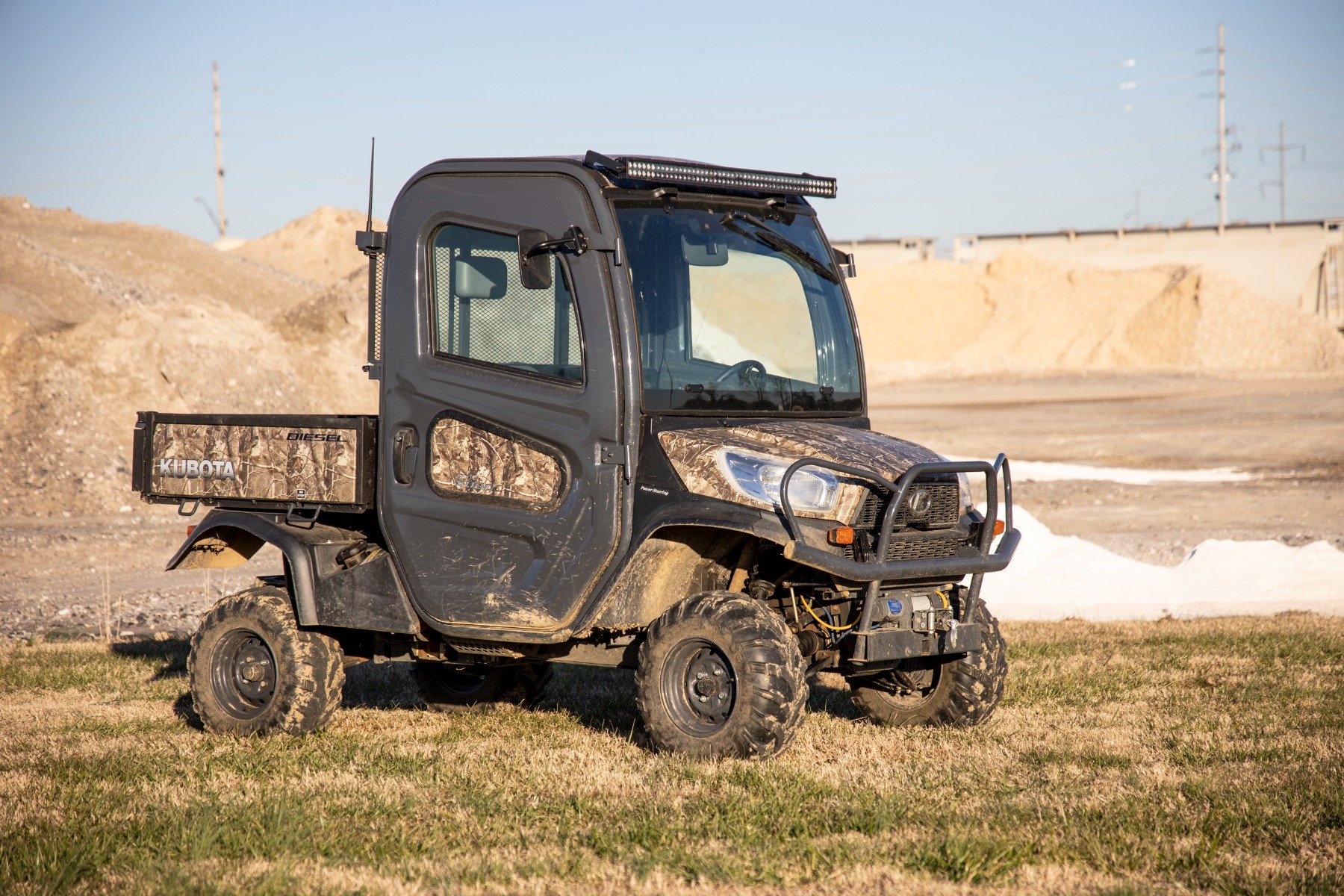 LED Black Dual Row DRL Light Bar Kit | 50 Inch | Kubota RTV-X1120 