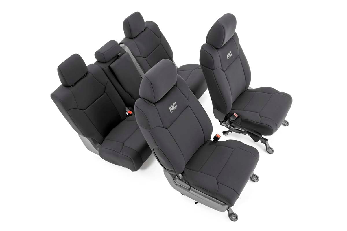 Seat Covers | FR w / Console Cover and Rear | Toyota Tundra 2WD / 4WD (14-21)