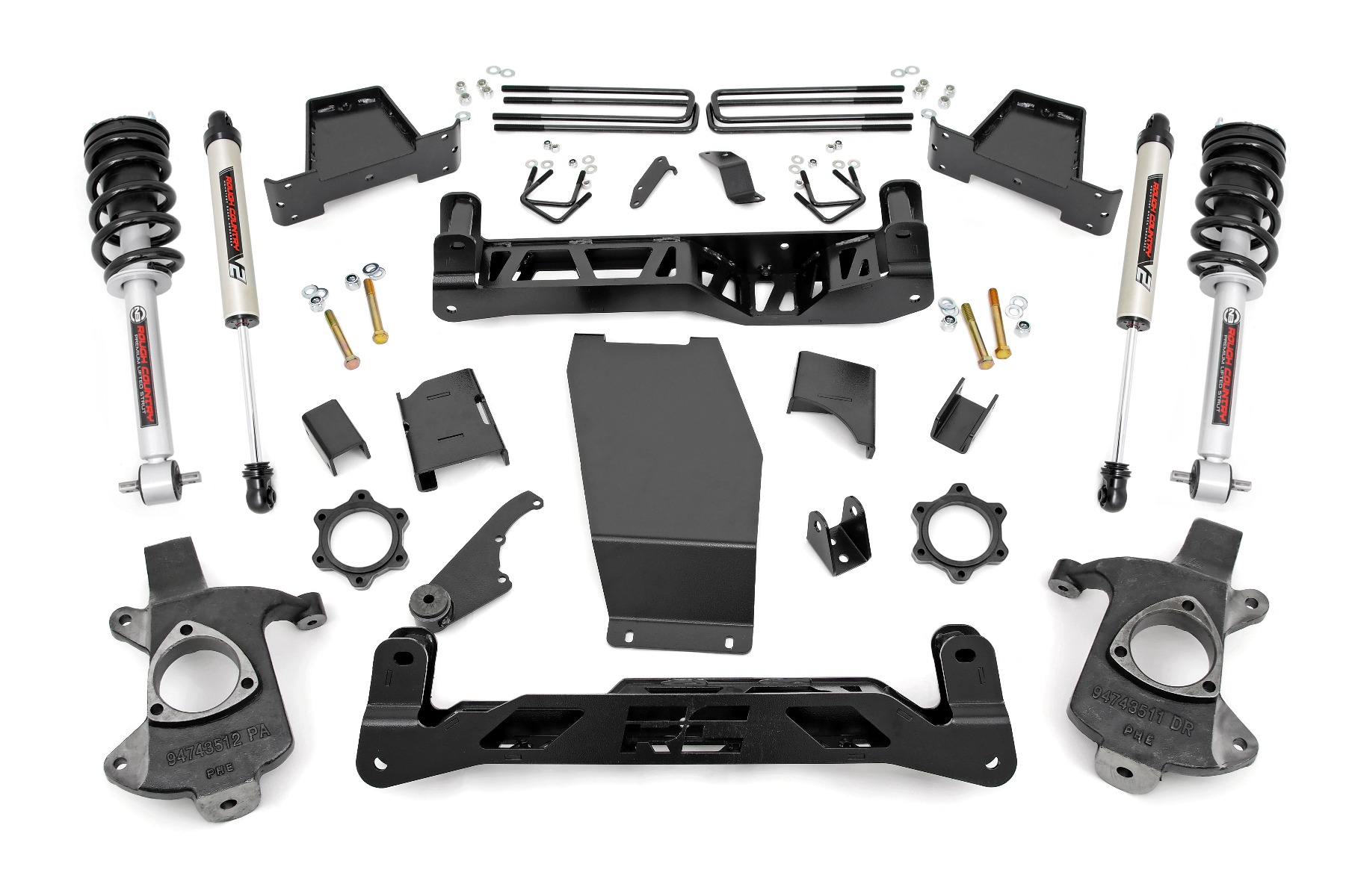 6 Inch Lift Kit | Cast Steel | N3 Struts / V2 | Chevy / GMC 1500 (14-18)