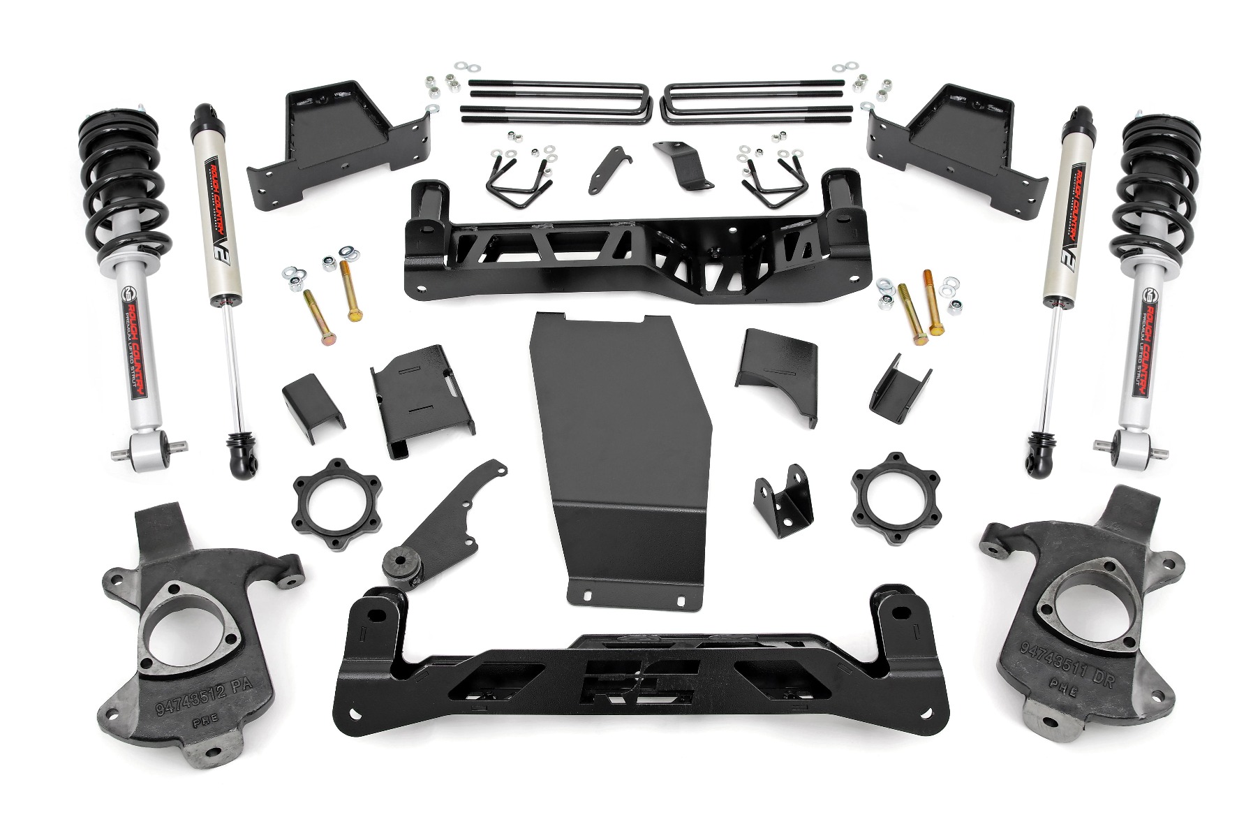 6" Lift Kit | Alu / Stamp Steel | N3 Struts / V2 | Chevy / GMC 1500 (14-18)