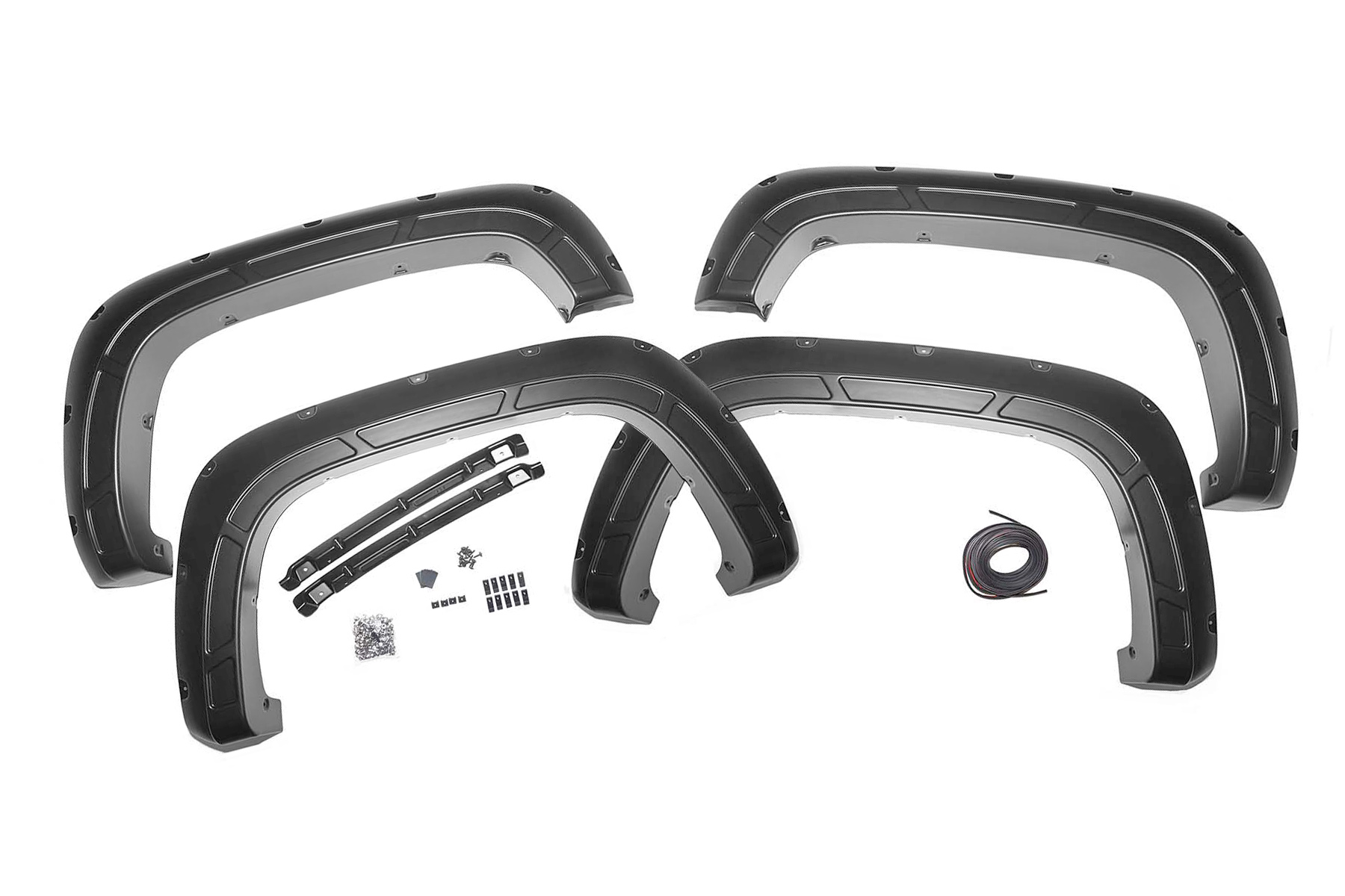 Fender Flares | Defender | GAZ Summit White | Chevy Silverado 2500 HD / 3500 HD (20-24)