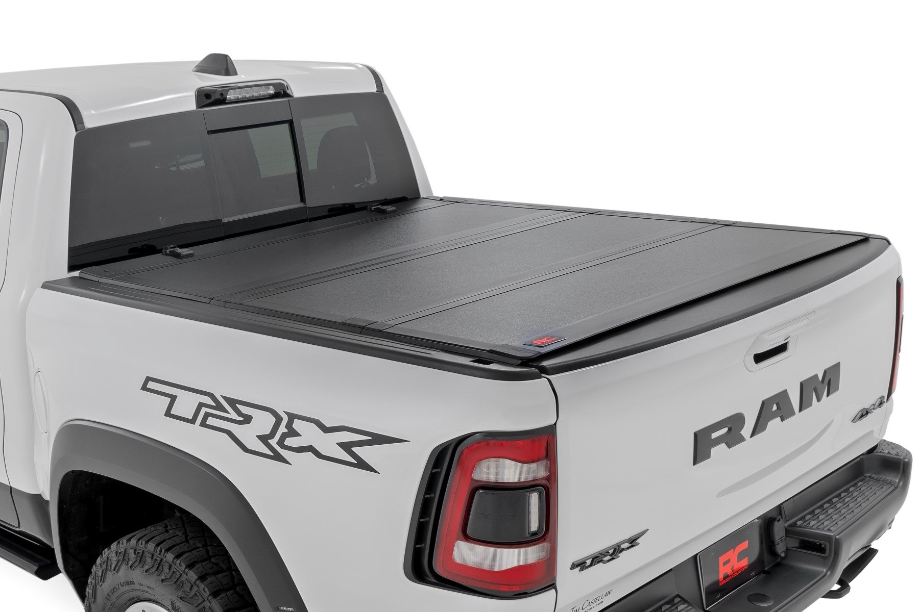 Hard Tri-Fold Flip Up Bed Cover | 5'7" Bed | Ram 1500 (19-23) / 1500 TRX (21-23)