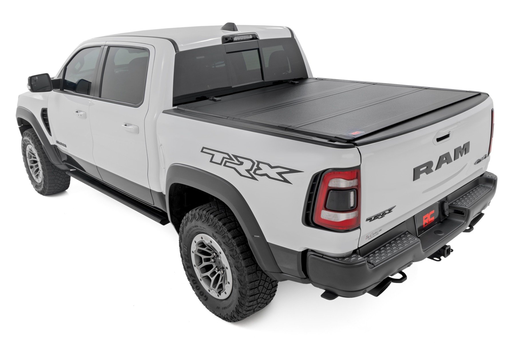 Hard Tri-Fold Flip Up Fold Bed Cover | 5'7" Bed | Ram 1500 (19-24) / 1500 TRX (21-24) 