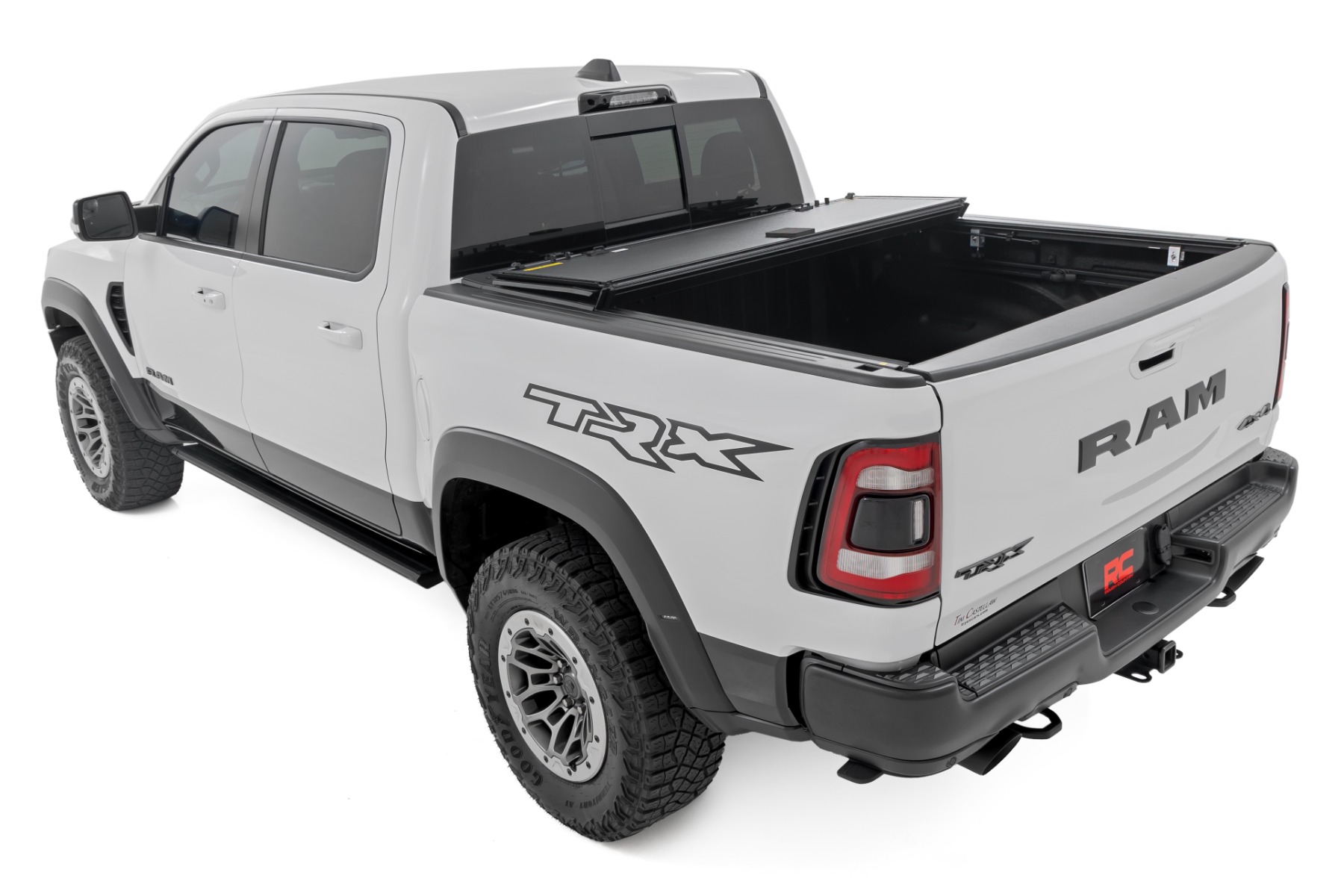 Hard Tri-Fold Flip Up Fold Bed Cover | 5'7" Bed | Ram 1500 (19-24) / 1500 TRX (21-24) 