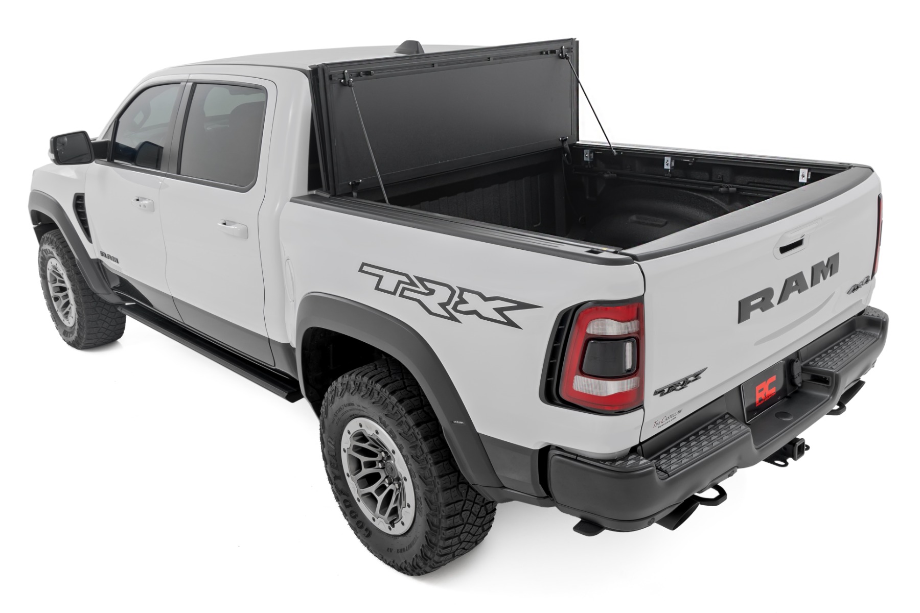 Hard Tri-Fold Flip Up Bed Cover | 5'7" Bed | Ram 1500 (19-23) / 1500 TRX (21-23)