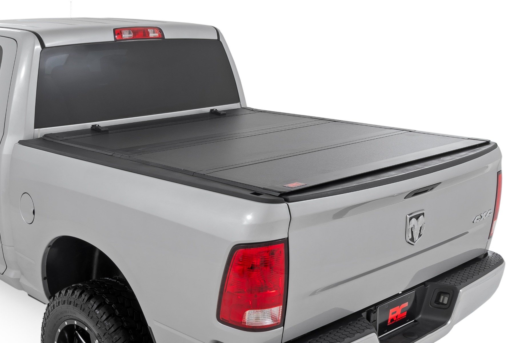 Hard Tri-Fold Flip Up Bed Cover | 5'7" Bed | Ram 1500 (09-18)