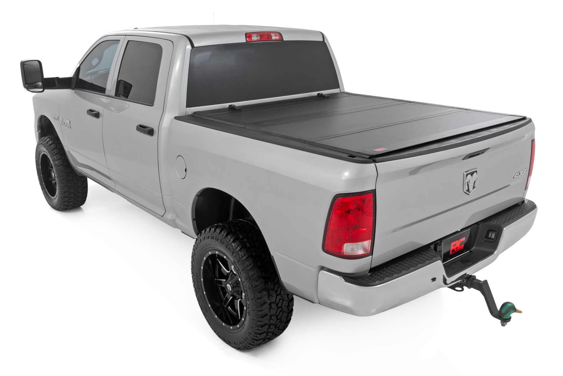 Hard Tri-Fold Flip Up Bed Cover | 6'4" Bed | Ram 1500 (10-18) / 2500 (10-23)