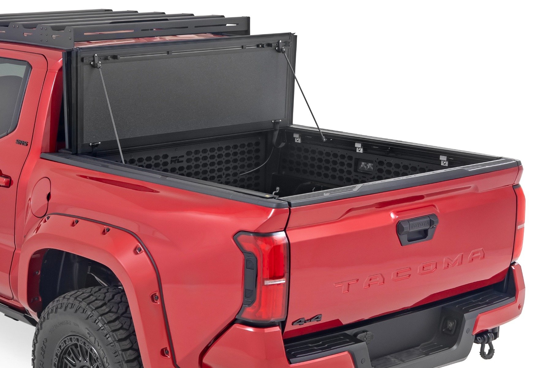 Hard Tri-Fold Flip Up Bed Cover | 5' Bed | Toyota Tacoma 2WD / 4WD (2024)