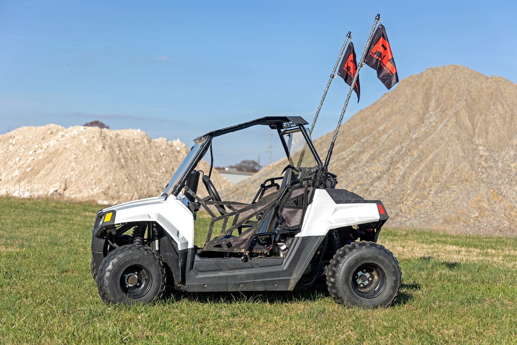 LED Light Whip Kit | Bed Mount | Polaris Ranger RZR 170 / RZR 170 