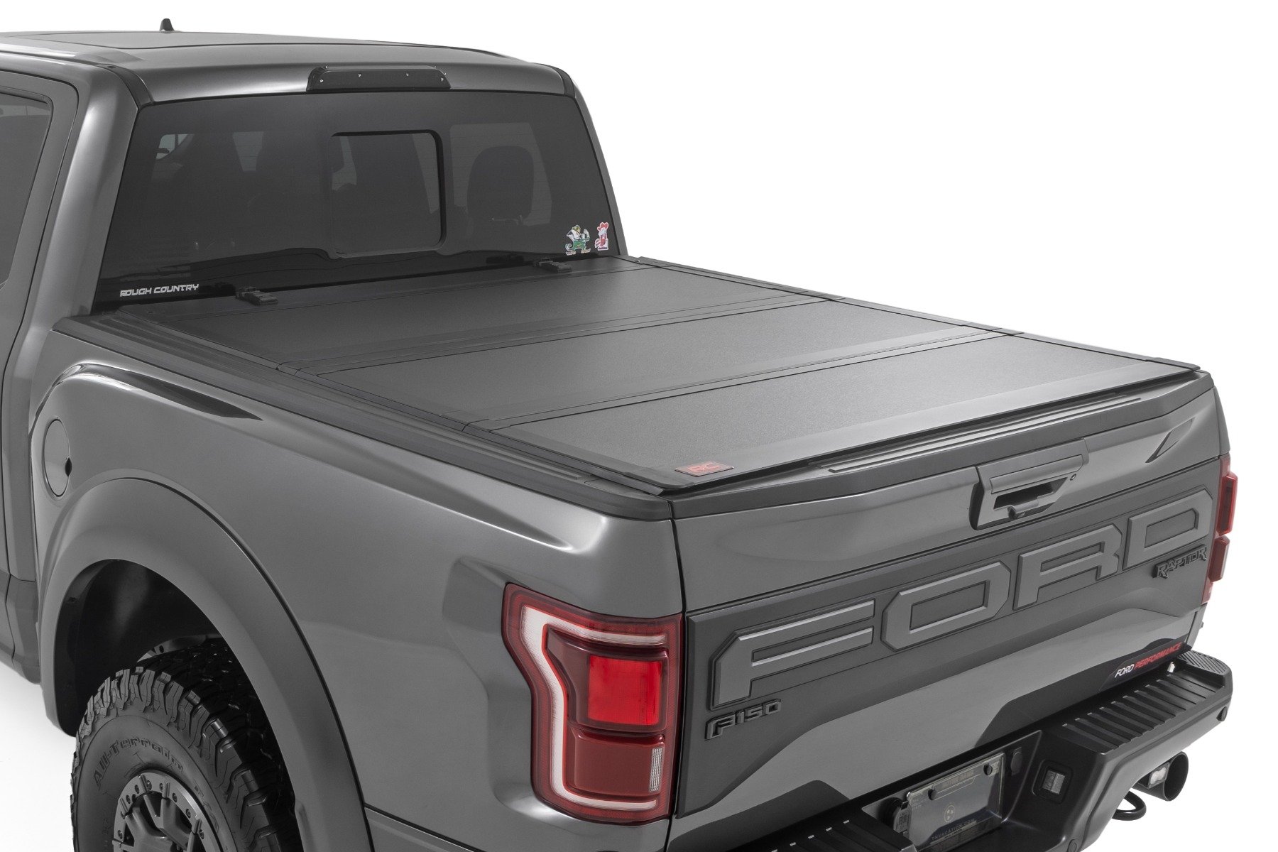 Hard Tri-Fold Flip Up Bed Cover | 5'7" Bed | Ford F-150 (21-24) / F-150 Lightning (22-24) 