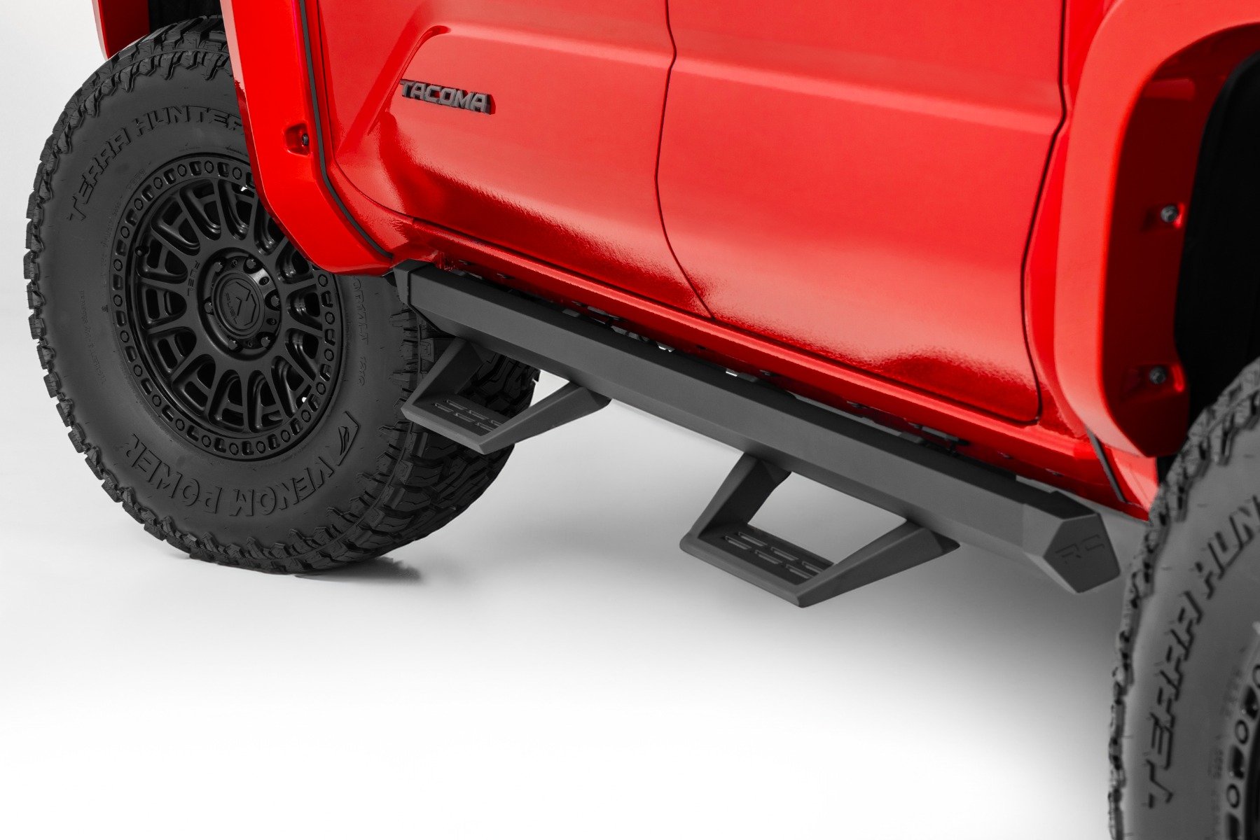 SR2 Adjustable Aluminum Steps | Double Cab | Toyota Tacoma 2WD / 4WD (2024)