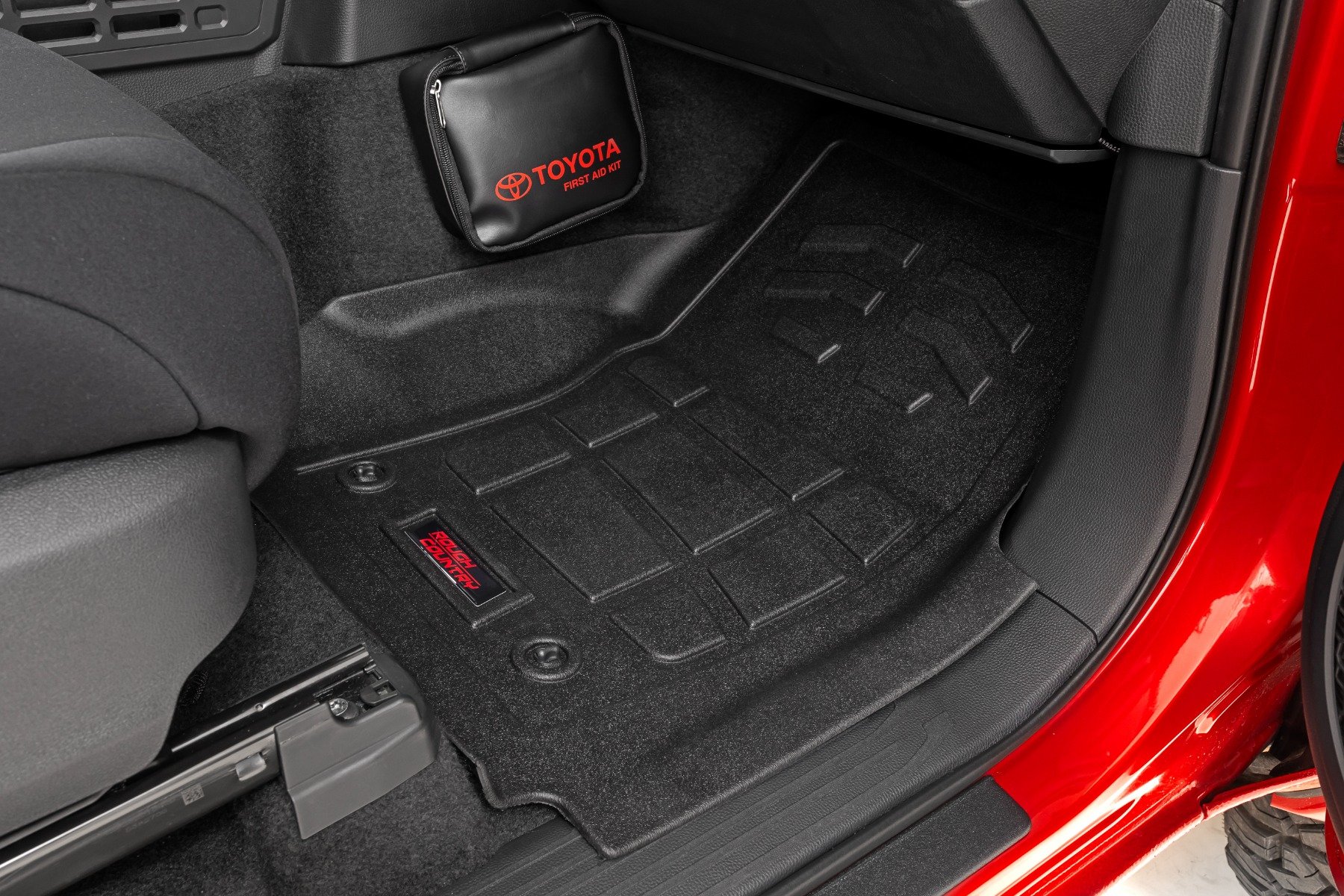 Sure-Fit Floor Mats | Front & Rear | Crew | Toyota Tacoma 2WD / 4WD (2024)