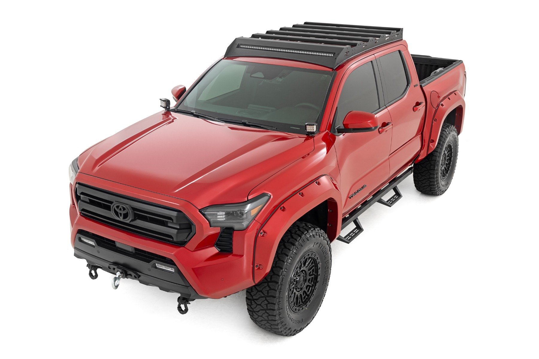 Roof Rack | 40" Black LED | Toyota Tacoma 2WD / 4WD (2024)