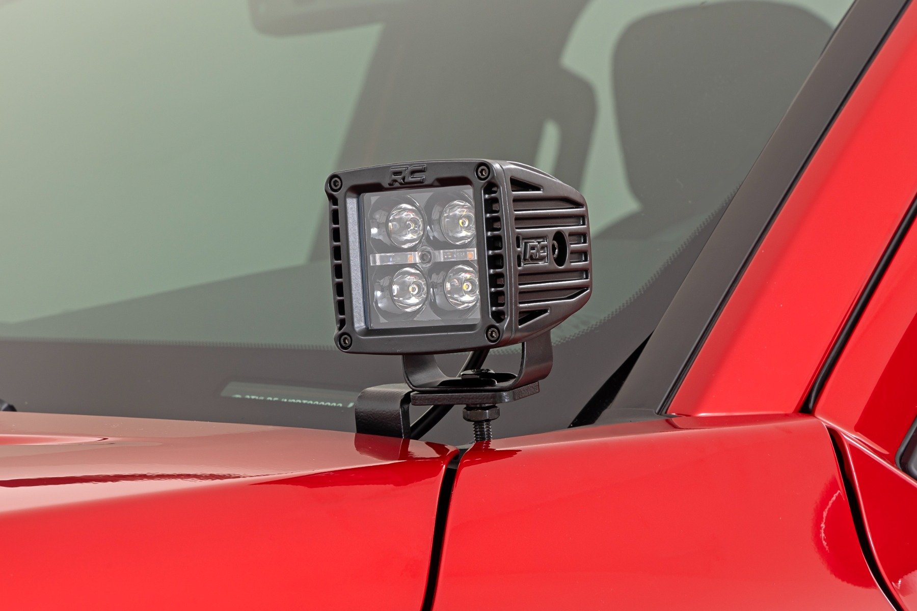LED Light Kit | Ditch Mount | 2" Black Pair | Amber DRL | Toyota Tacoma (2024)