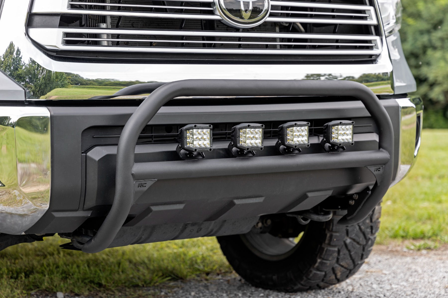 Nudge Bar | 20 Inch Black Single Row LED | Toyota Tundra (07-21)