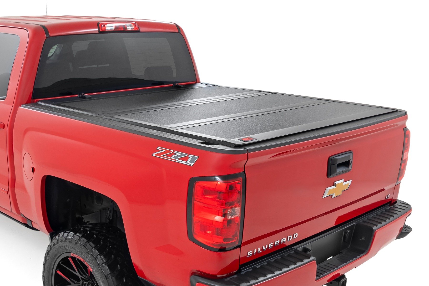 Hard Tri-Fold Flip Up Bed Cover | 5'9" Bed | Chevy / GMC 1500 / 2500HD / 3500HD (14-19)