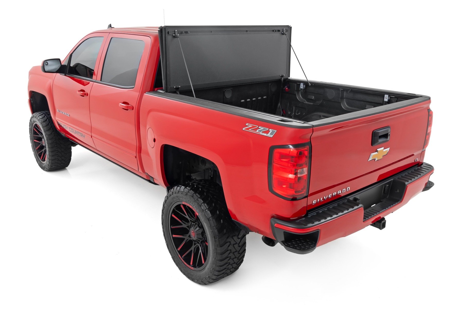 Hard Tri-Fold Flip Up Bed Cover | 5'9" Bed | Chevy / GMC 1500 (14-18)