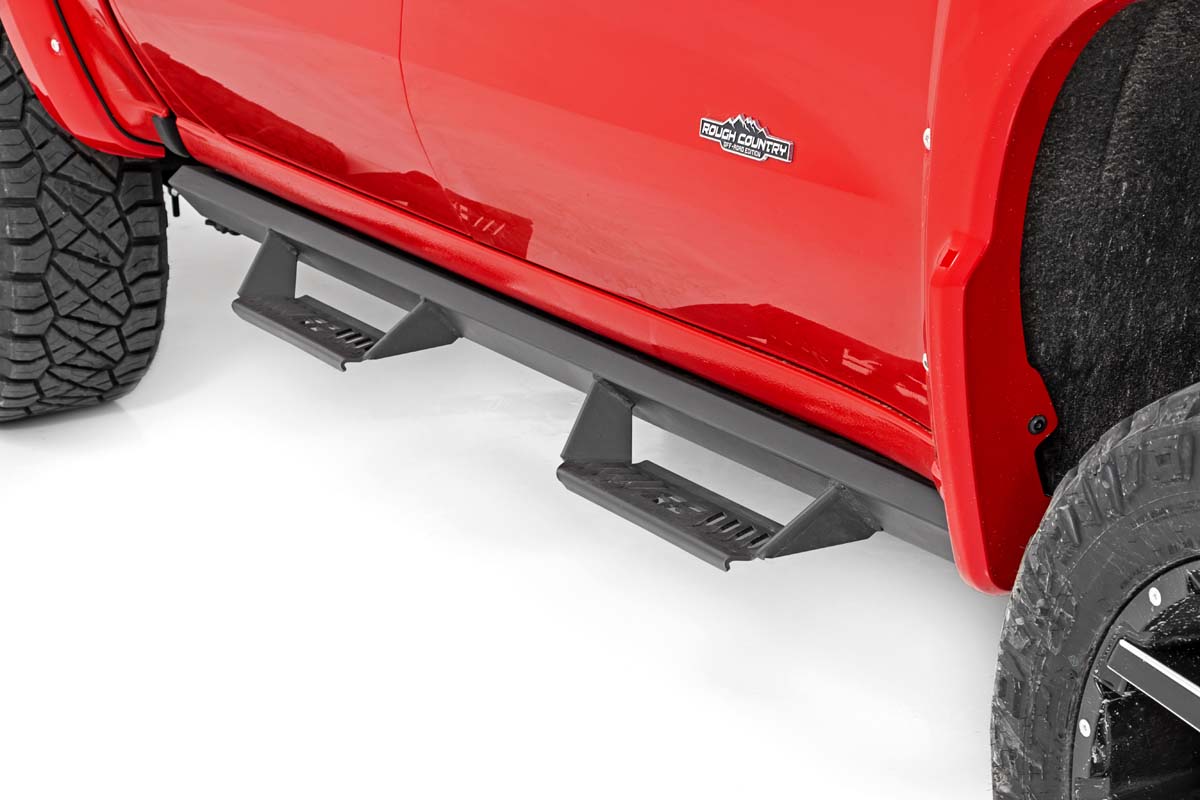 AL2 Drop Steps | Crew Cab | Chevy / GMC 1500 / 2500HD / 3500HD (07-18)