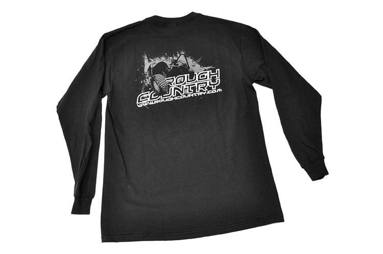 Rough Country T-shirt | Long Sleeve | Black | Size MD