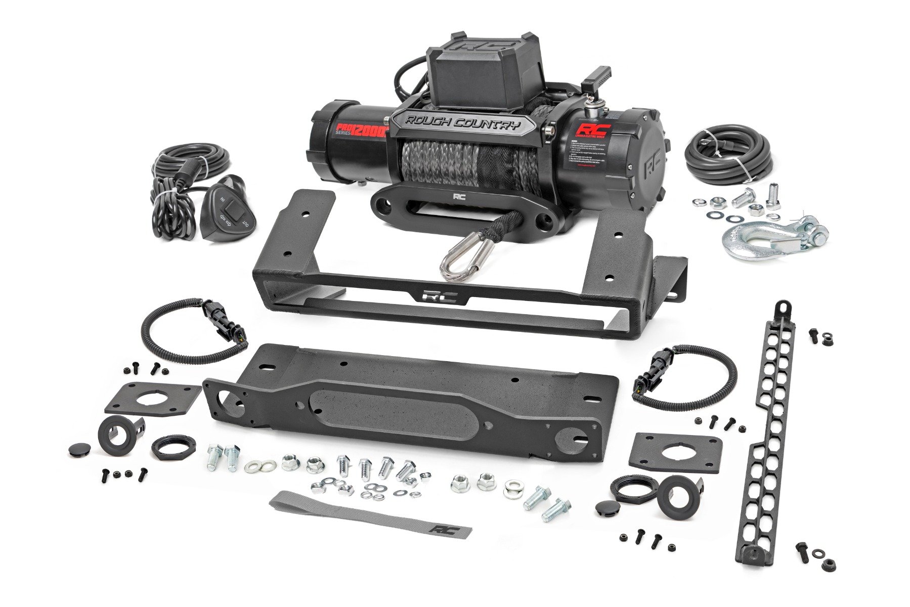 High Winch Mount | All Models | 12000S | Ford Bronco 4WD (21-23)