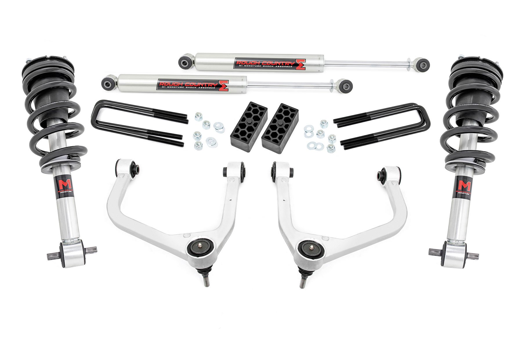 3.5 Inch Lift Kit | M1 Struts / M1 | Chevy Silverado 1500 2WD / 4WD (2019-2024)