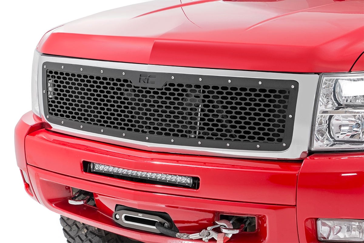 Mesh Grille | Chevy Silverado 1500 2WD / 4WD (2007-2013)