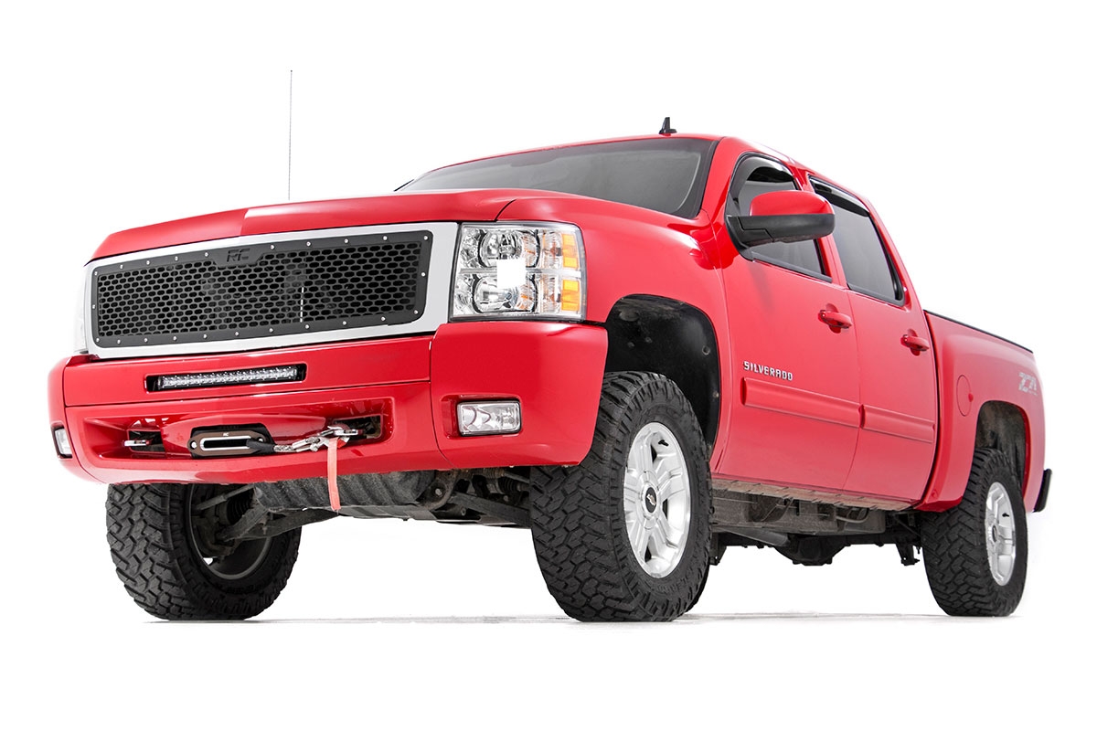 Mesh Grille | Chevy Silverado 1500 2WD / 4WD (2007-2013)