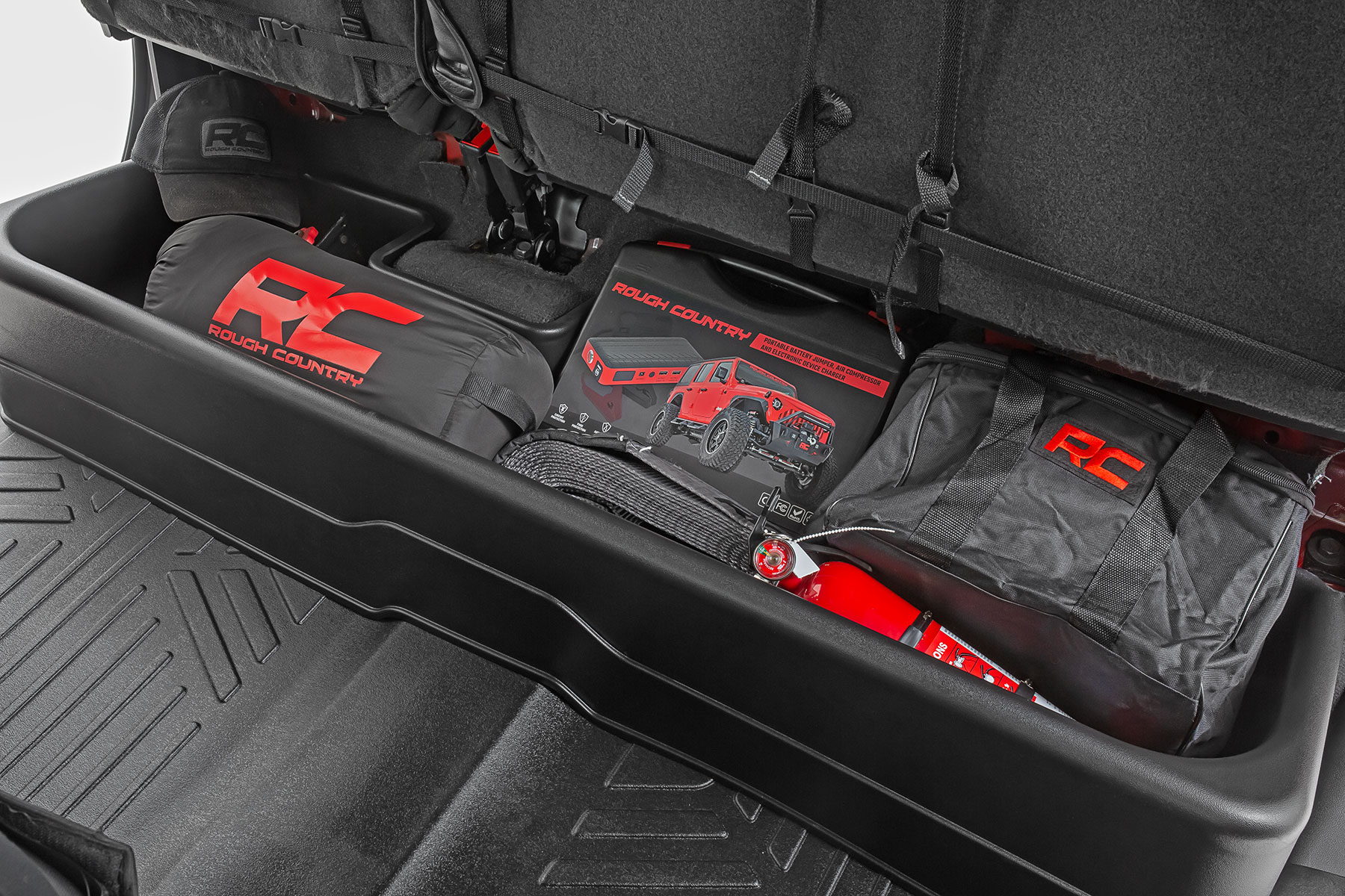 Under Seat Storage | Crew Cab | Chevy / GMC 1500 / 2500HD / 3500HD (19-24)