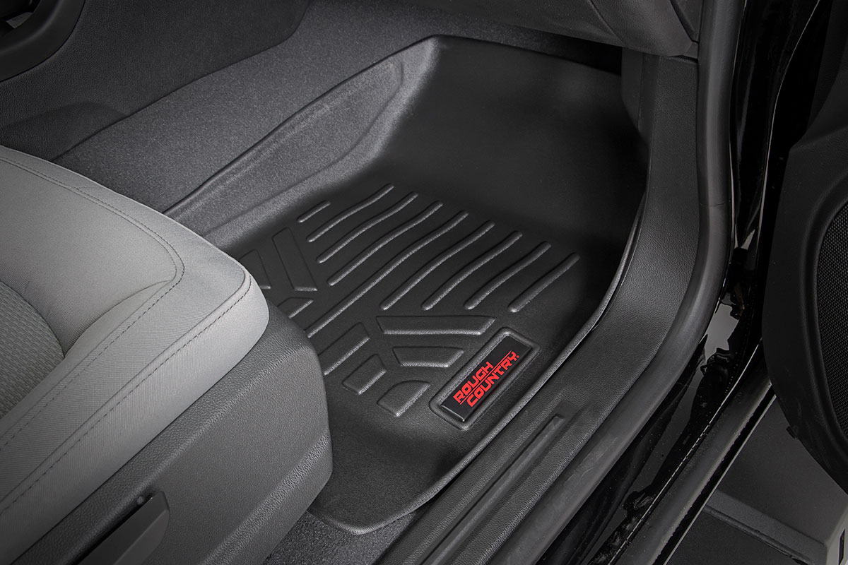 Floor Mats | FR & RR | Crew | Chevy / GMC Canyon / Colorado 2WD / 4WD (2015-2022)