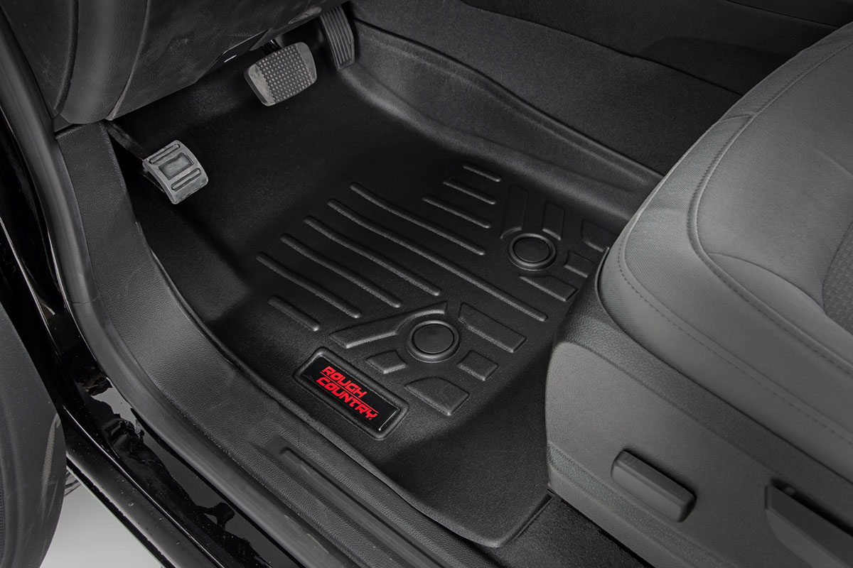 Floor Mats | FR & RR | Crew | Chevy / GMC Canyon / Colorado 2WD / 4WD (2015-2022)