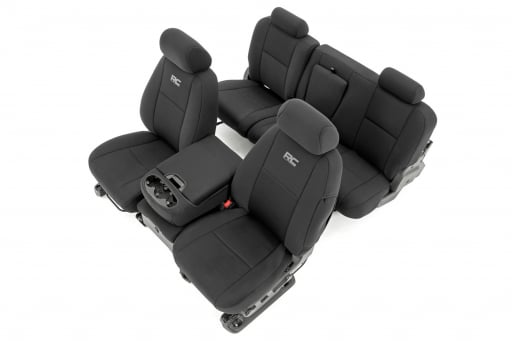 Black Neoprene Seat Covers for 1999-2006 Chevy 1500