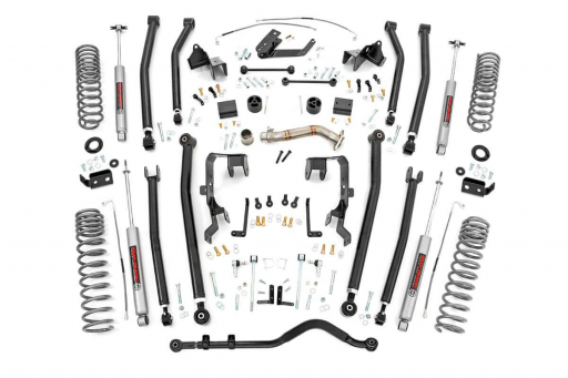 4in Long Arm Suspension Lift Kit for 2008-2018 Jeep JK Wrangler Unlimited
