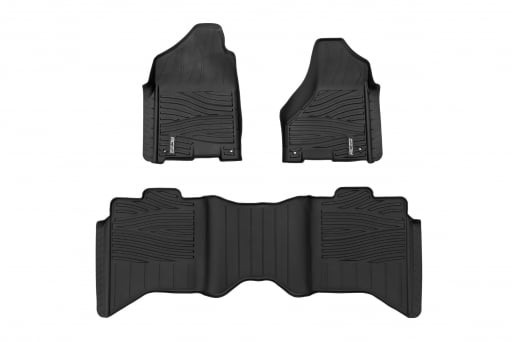 Flex-Fit Floor Mats | Crew Cab | Ram 1500 2WD/4WD (2012-2018 & Classic)