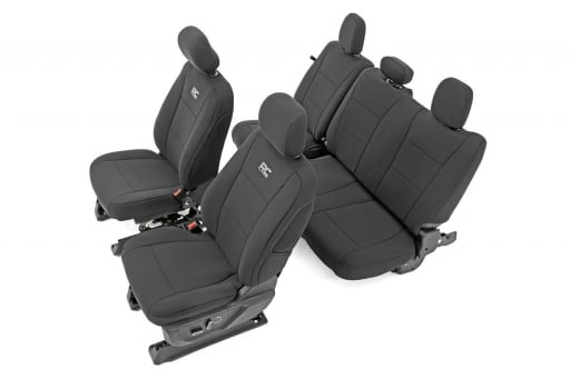 Seat Covers | FR Bucket and RR Bench | Ford F-150/Lightning/F-250/F-350 (15-23)