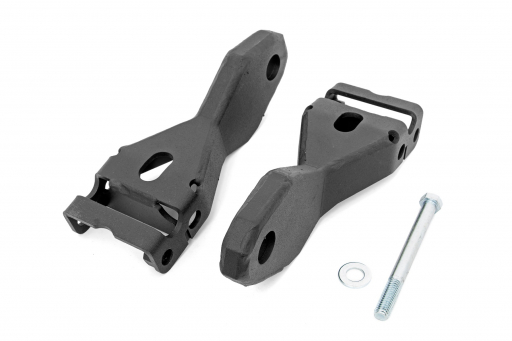 Ford Tow Hook to Shackle Conversion Kit w/D-Ring & Rubber Isolators 09-20  F-150 Rough Country