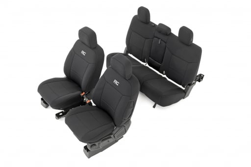 Seat Covers | FR Bucket and RR Bench | Ford Ranger 2WD/4WD (2019-2023)