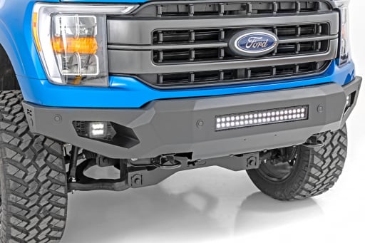 High Clearance Front Bumper | LED Lights & Skid Plate | Ford F-150 (21-23)