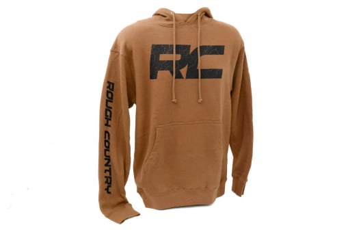 Rough Country Heavyweight Hoodie | RC Topographical | Saddle