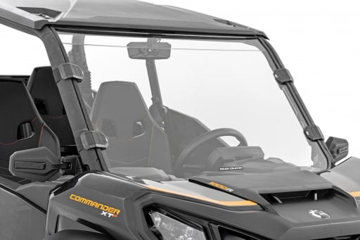 Full Windshield | Scratch Resistant | Can-Am Commander 1000R/Max