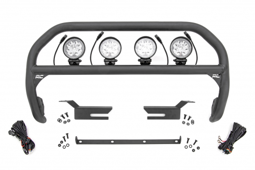 Nudge Bar | 4 Inch Round Led (x4) | Ford Bronco 4WD (2021-2023)